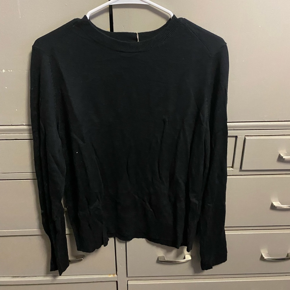 Black sweater